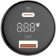 شارژر فندکی فست شارژ ماشین تایپ‌سی 100 وات و یو‌اس‌بی 30 وات الدنیو همراه کابل دوسر تایپ‌سی C101