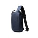 کوله تک بند حرفه ای ضد آب دارای USB بنج BANGE BG-7221 Men Bag Casual Business Messenger Cloth Bag